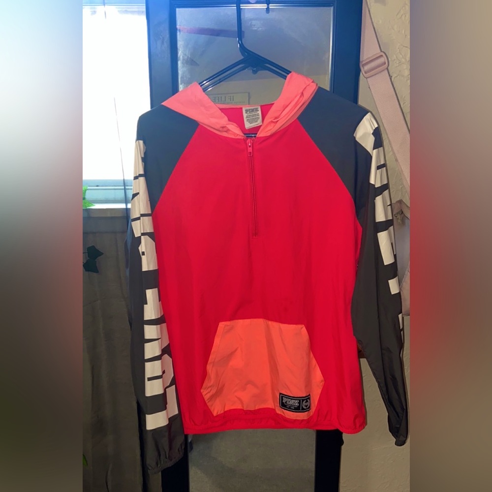 PINK WINDBREAKER